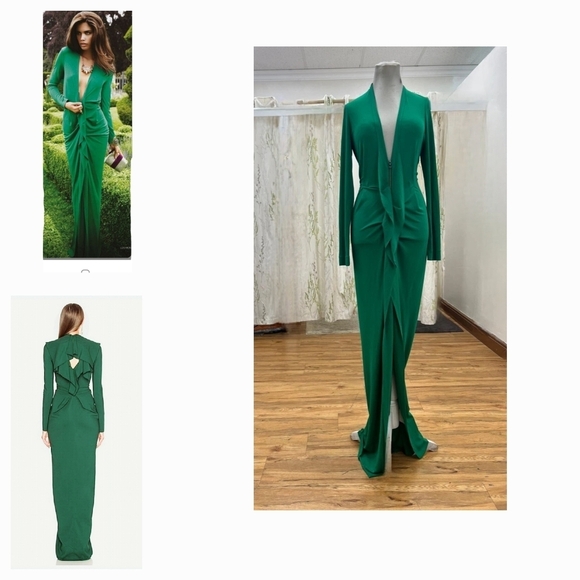 ❤ROLAND MOURET Stretch‎ Gown